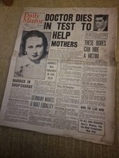 Daily Mirror December 31st 1938