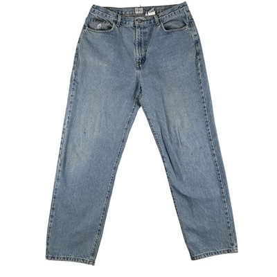 Vintage Calvin Klein Jeans Easy Fit Jeans Womens 14 Stone Wash Relaxed Tapered