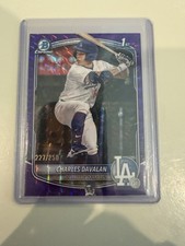 Topps 2025 Bowman Draft Charles Davalan Purple Refractor #BDC-96 /250