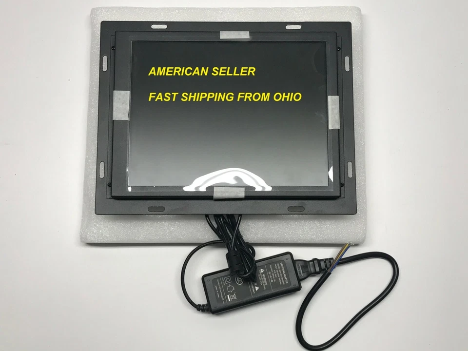  FADAL VMC20 CNC88HS CNC88 CRT RETROIT LCD MONITOR  PLUG AND PLAY OHIO SELLER - Image 2 of 4