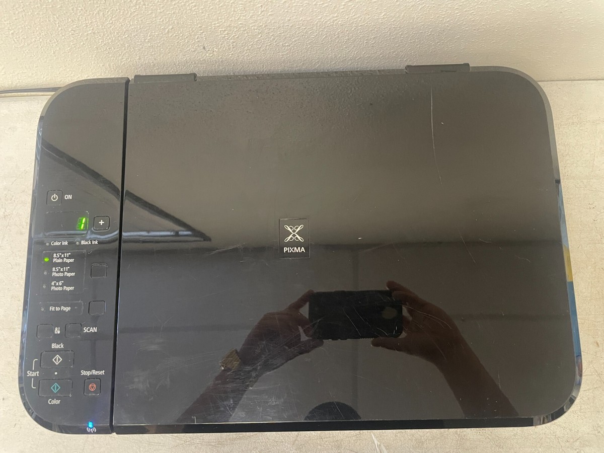 Canon MG3122 All-In-One Inkjet Printer – Tested w/ Power Cord – Print Scan  Copy