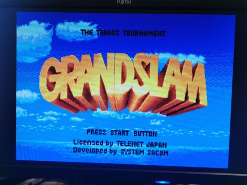 Grand Slam Tennis Mega Drive - Afbeelding 1 van 7