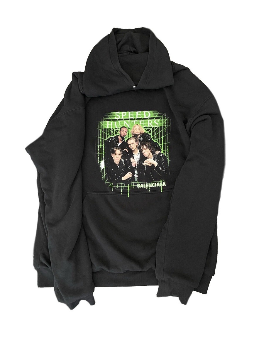 Balenciaga Speed Hunters Hoodie Size L Black | eBay Balenciaga Speed Hunters Hoodie Size L Black | eBay