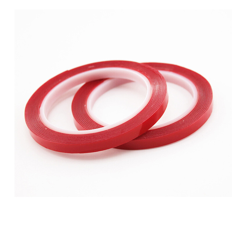 MultiPurpose DoubleSided Clear Thin Super Sticky Adhesive Tape 8/10