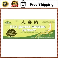 Royal King Red Panax Ginseng Extract 6000Mg 0.33 Fl Oz Pack of 30