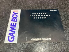 Nintendo Gameboy Compact Video Game System Owner's Manual Booklet DMG-GB-USA-4