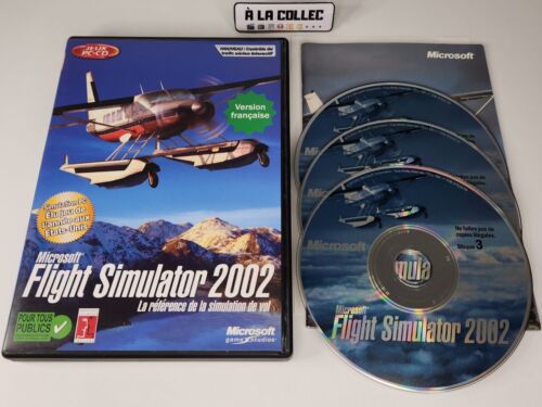 Microsoft Flight Simulator 2002 - Game Studios - Jeu PC (FR) - Complet - Photo 1/6