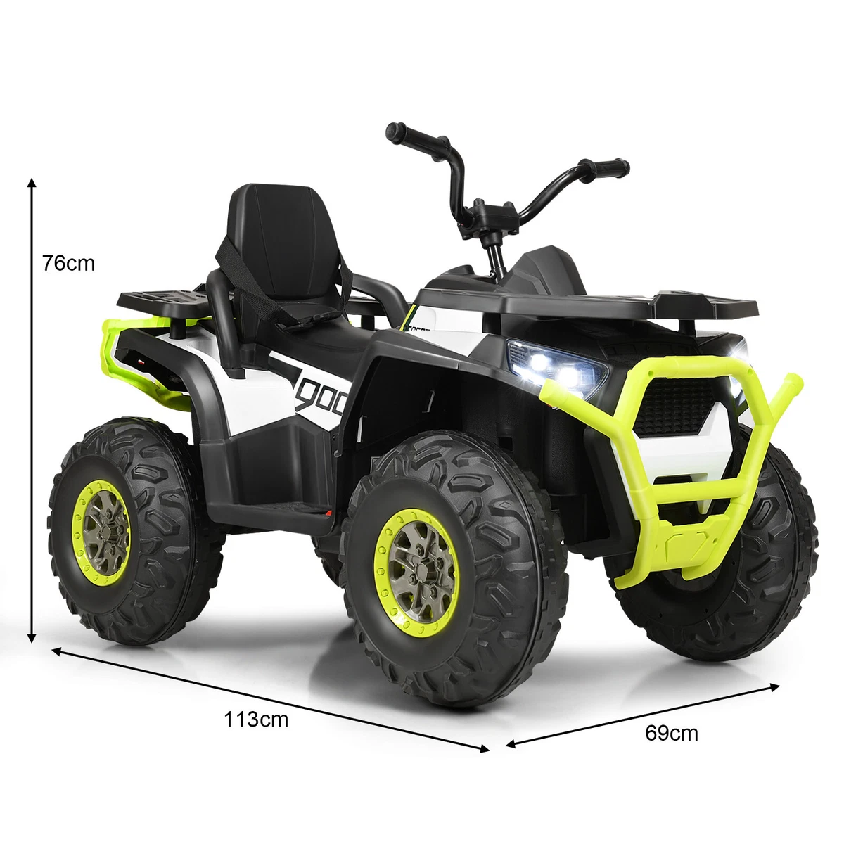 12V Kids Electric 4 Wheeler ATV Quad Ride On Car Toy Powered Electric Vehicle