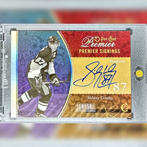 2009-10 Upper Deck OPC Premier Auto /50 Sidney Crosby - Picture 1 of 2