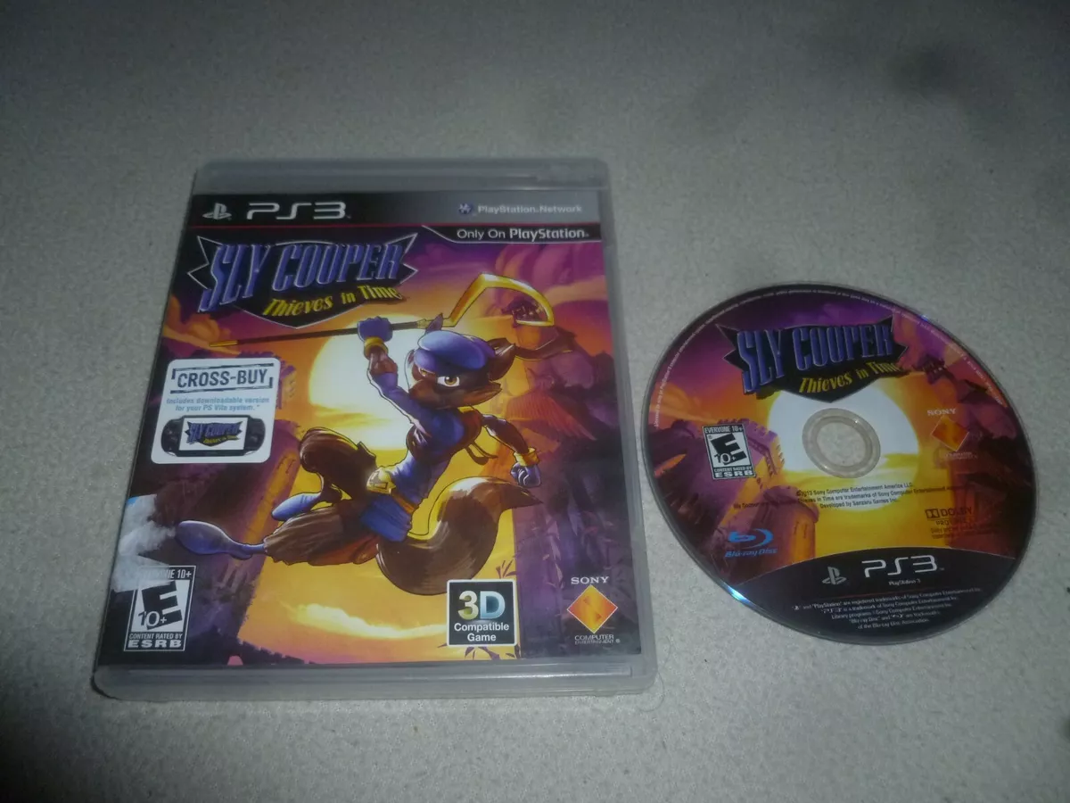  Sly Cooper: Thieves in Time for Sony PS3 : Video Games