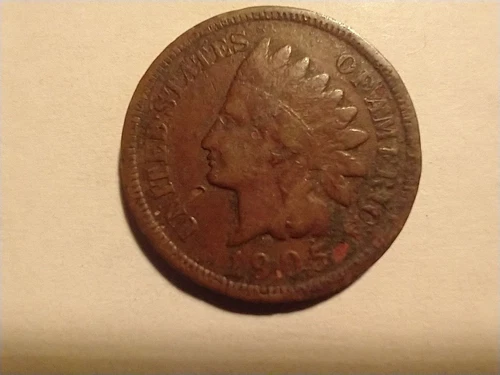 1905 Indian Head Penny Good Condition