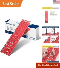 Thread Checker - Bolt and Nut Identifier Gauge - Metric and Imperial Sizes