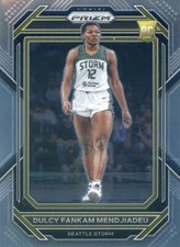 2023 Panini Prizm WNBA DULCY FANKAM MENDJIADEU RC ROOKIE #42 BASE CARD STORM