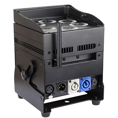 JB Systems Accu Color Akku LED Scheinwerfer 60W RGBWA W-DMX G4 Fernbedienung NEU