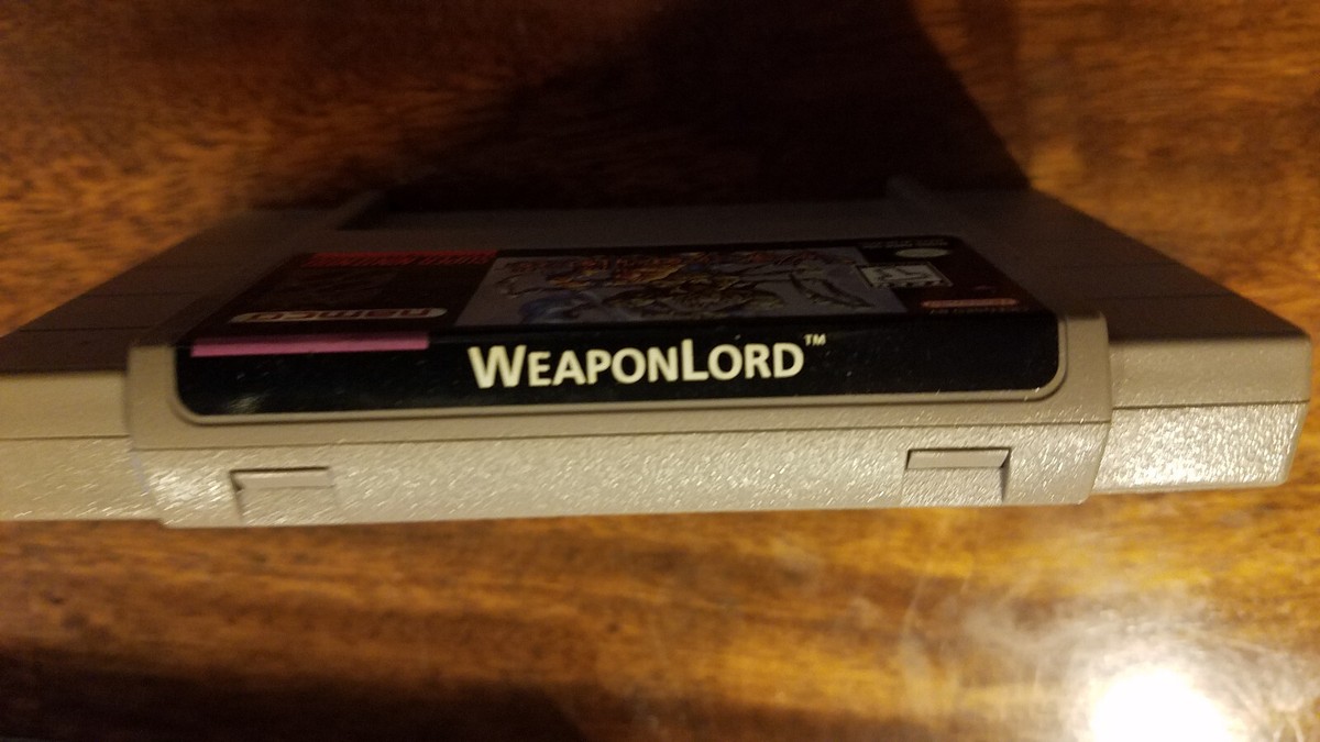 WeaponLord Super Nintendo SNES Authentic w BOX and Manual | eBay WeaponLord Super Nintendo SNES Authentic w BOX and Manual | eBay