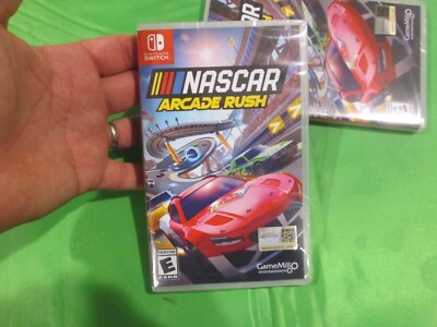 NASCAR ARCADE RUSH NINTENDO SWITCH BRAND NEW FACTORY SEALED