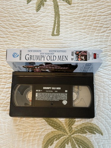 Vintage Used VHS 1994 GRUMPY OLD MEN Walter Mathau Jack Lemmon Ann-Margret 1993 - Picture 4 of 4