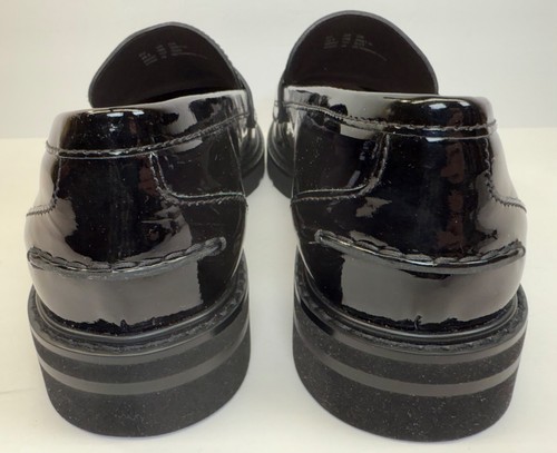 STUART WEITZMAN Adrina Leather Tassel Loafers Women's Size 10B Black - Picture 5 of 8