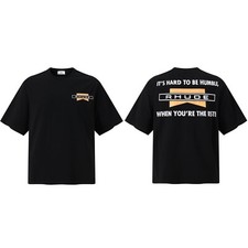 RHUDE Letter Men High Quality Leisure Cotton Short Sleeve T-Shirt Polo SZ:M-2XL