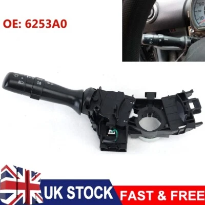 Indicator Light Switch Stalk For Toyota Aygo 2005-2016 Peugeot Citroen 6253A0 UK - Image 1 of 4