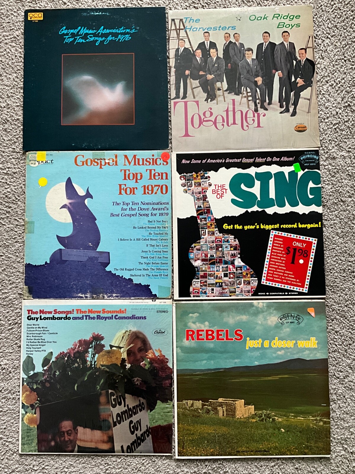 Gospel Music  Album Special  Record Set 6 Vinyl  RARE