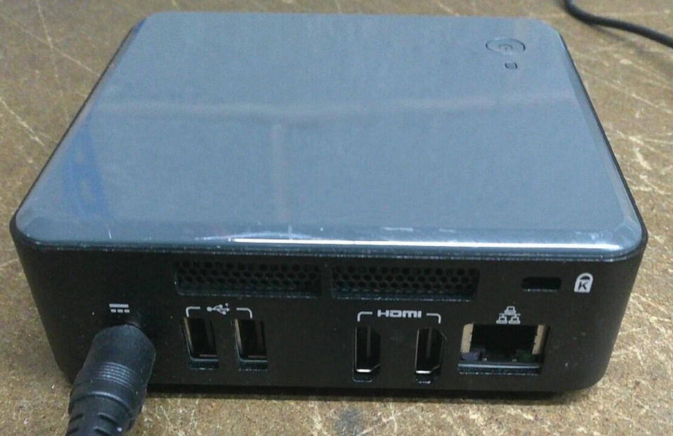 Intel NUC DCCP847DYE Celeron 847E 1.1 GHz 4 GB RAM 60GB SSD Win 10 Pro Mini PC - Image 2 of 3