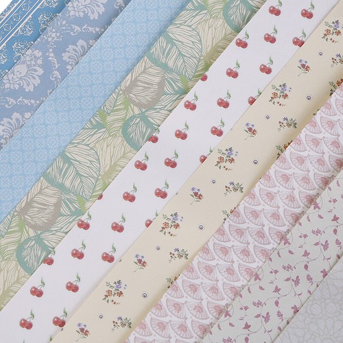 1:12 Dollhouse Mini Home Decor Wall Paper Wall Stickers Murals Doll House Decor_ - Photo 3/20