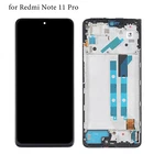 For Redmi Note 11 Pro 2201116TG 2201116SG LCD Display Touch Screen w/ Frame