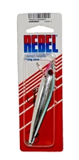 Rebel Pradco Hardbait Fishing Lure Silver Blue Minnow 3.5” NIP #14020V