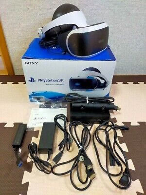 Sony PlayStation VR PS4 Virtual Reality Headset PSVR Used CUHJ-16001