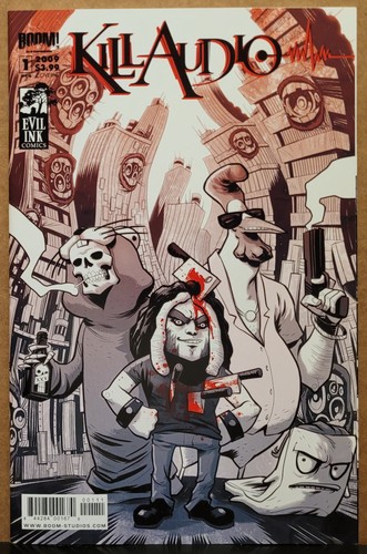 Kill Audio 1 (cvr b) Coheed & Cambria Claudio Sanchez Evil Ink COMBINE ...