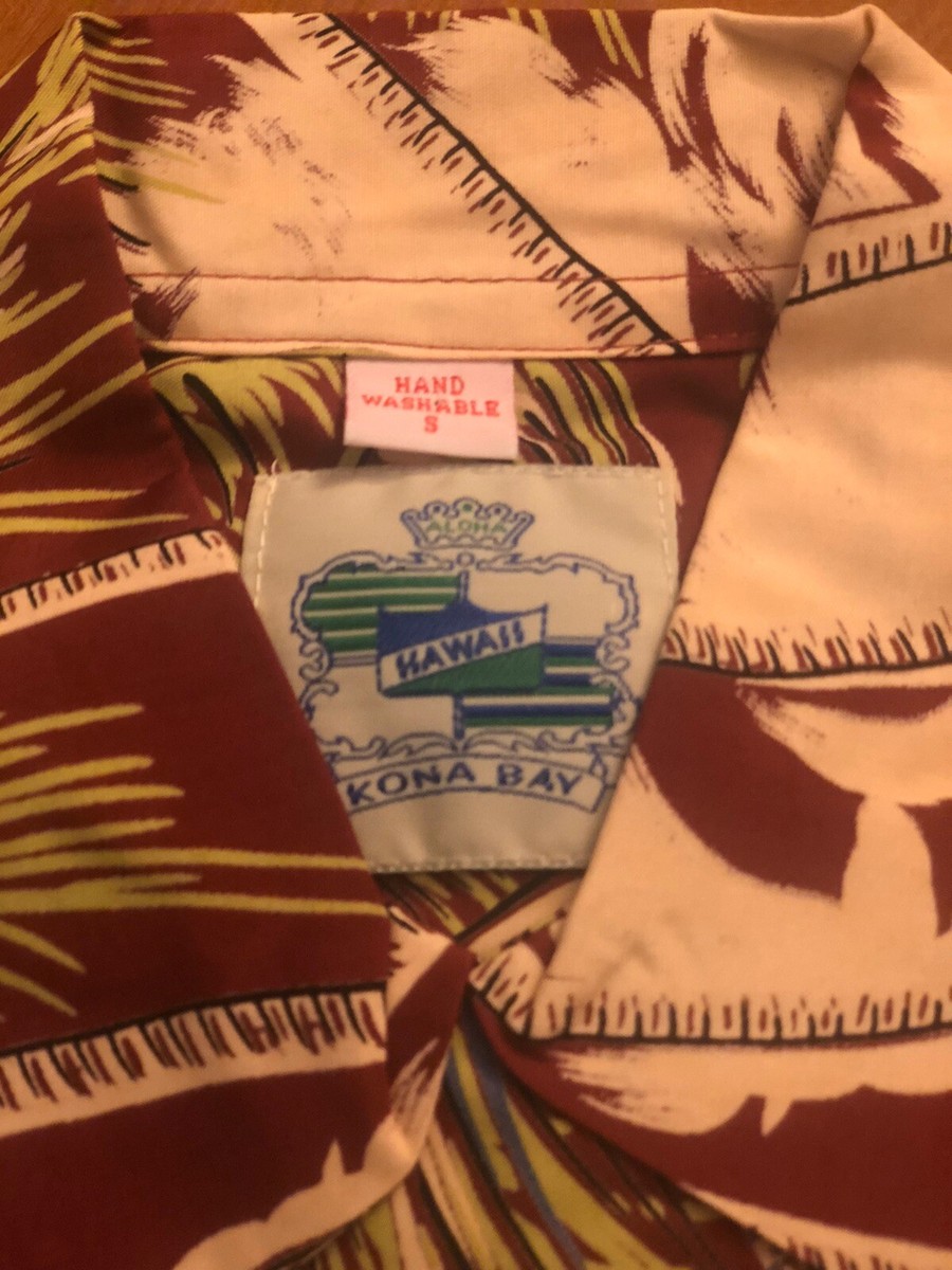KONA BAY ALOHA Diamond Head Wine Vintage SHIRT 100%New Made