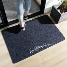 Welcome Doormat Non Slip Rectangular Entrance Home Floor Carpet Indoor Outdoor