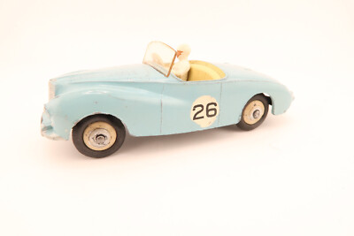 DINKY TOYS  107 * SUNBEAM ALPINE ( COMPETITION ) * LIGHT BLUE * 1955 * 1:43