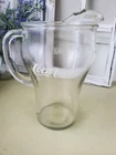 Vintage coke a cola glass pitcher clear