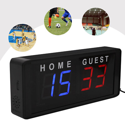 Digitale LED Anzeigetafel Mit Fernbedienung Fu?ball Basketball Anzeigetafel