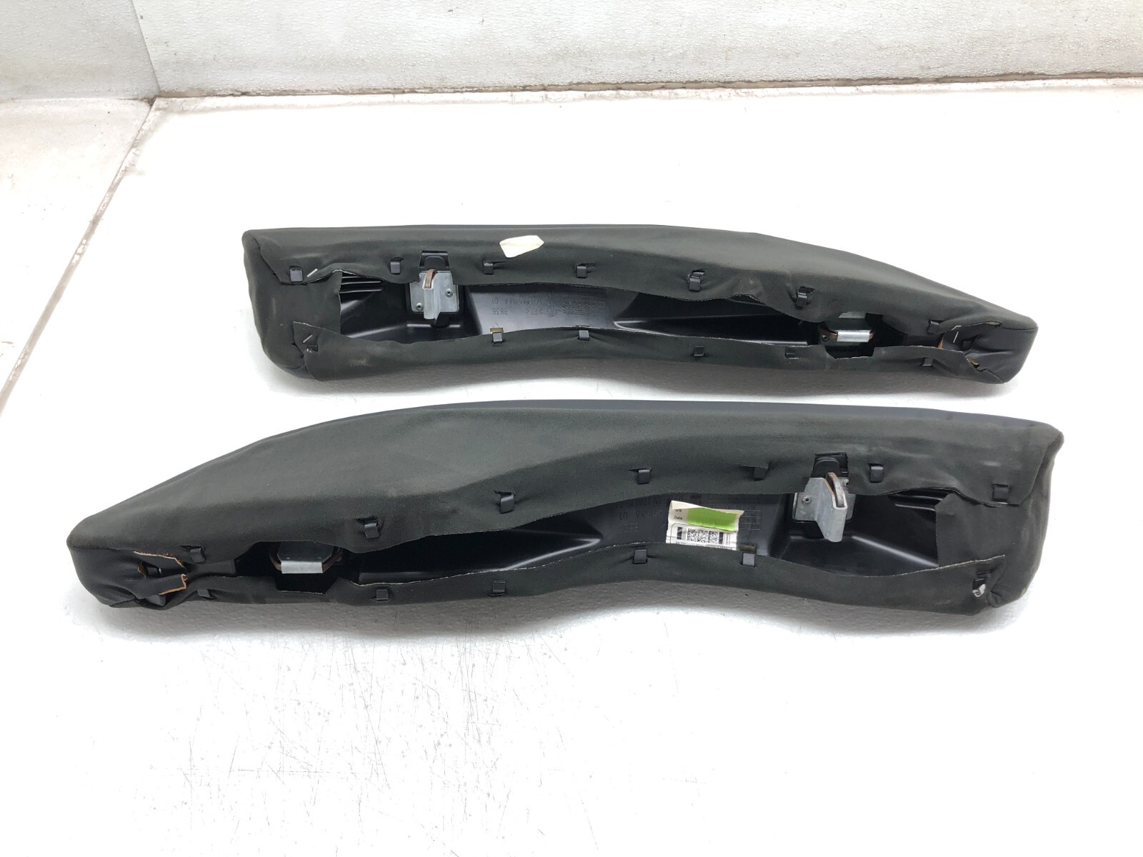 2014-2017 MASERATI QUATTROPORTE LEFT RIGHT REAR SEAT CUSHION BOLSTER TRIM X2 OEM