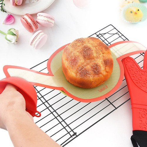 Silicone Baking Mat for Dutch Oven Bread Baking Long Handles Sling Non-st-LU - Picture 2 of 16