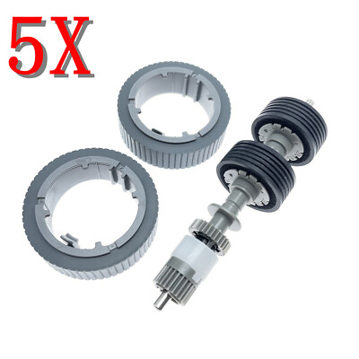 5Kit Pickup Roller Bremsrolle für Fujitsu fi-8150 fi-8250 fi-8170 fi-8270 fi8190