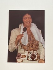 ELVIS PRESLEY ORIGINAL VINTAGE KODAK PHOTO MOBILE, AL  JUNE 2 1977 SIGNED