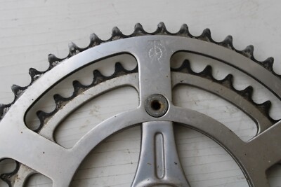 NOS PÉDALIER STRONGLIGHT (Peugeot Logo) 70s-80s Crankset 170mm 52/42T FRA 14x125 EUR 101,00