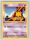 MP - Pokémon TCG Abra Base Set 43/102 Regular 1st Edition Common