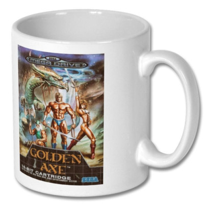 Sega Golden Axe Tasse Tasse Video Mega Computerspiel Retro Vintage Poster UK Verkäufer