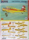 School Aircraft Let Z-37 A-2 " Cmelak ", GDR, Interflug, KP, 1:72, Plastic, New