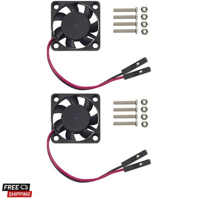 Raspberry Pi Fan 30x30x7mm, Raspberry Pi Cooling Fan Brushless 3.3V 5V DC Qui...