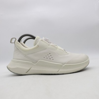 ECCO Biom 2.2 Natural Motion Boa Women's Size EU 38 Leather Sneaker White