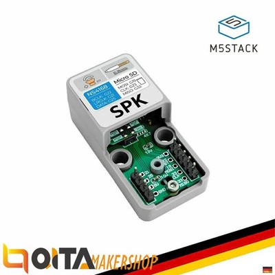 M5Stack ATOMIC Speaker Base, für ATOM Serie,NS4168, I2S Audio,MicroSD-Steckplatz
