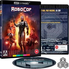 RoboCop 1987 4K UHD Blu-ray Region Free Director's Cut / Reversible Cover