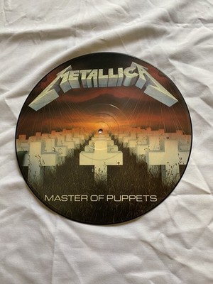 Metallica Master Of Puppets 1986 12'' Vinyl Picture Disc, with Barcode