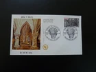 FDC France 1981 architecture abbey of Vaucelles (1)